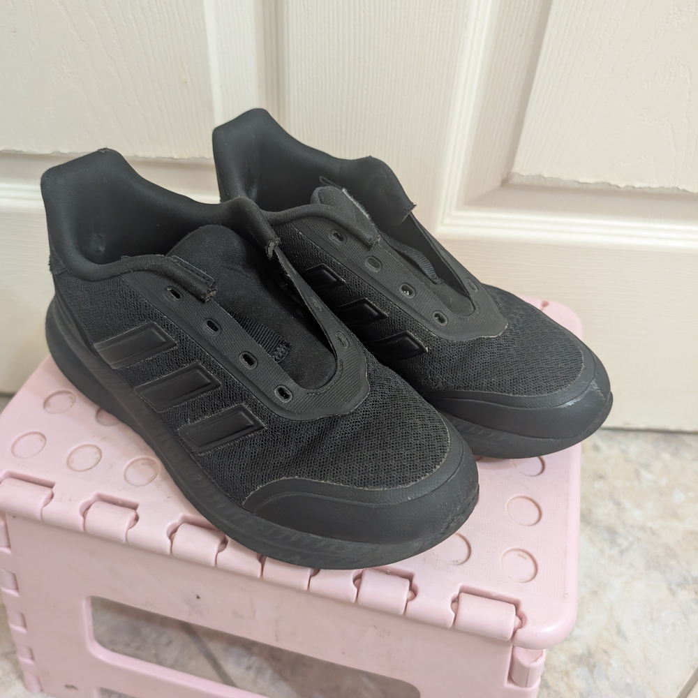 adidas Kids Black Sneakers